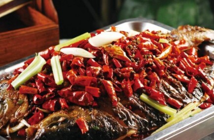 鱼跃龙门烤全鱼